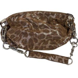 KS18 leopard print pouch clutch